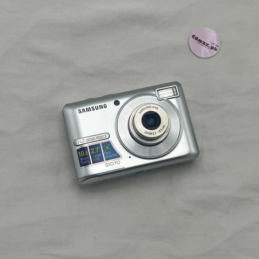 Samsung S1070 10MP compact digital camera with Samsung SHD lens
