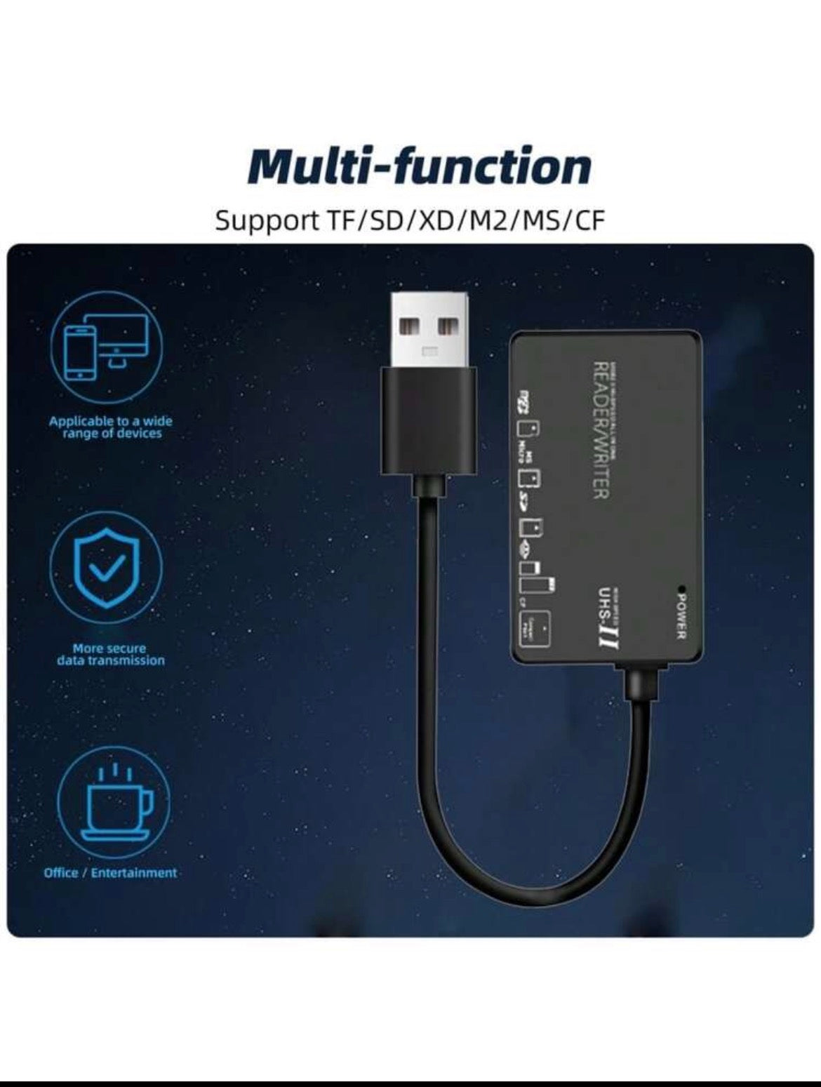 Multi card reader
