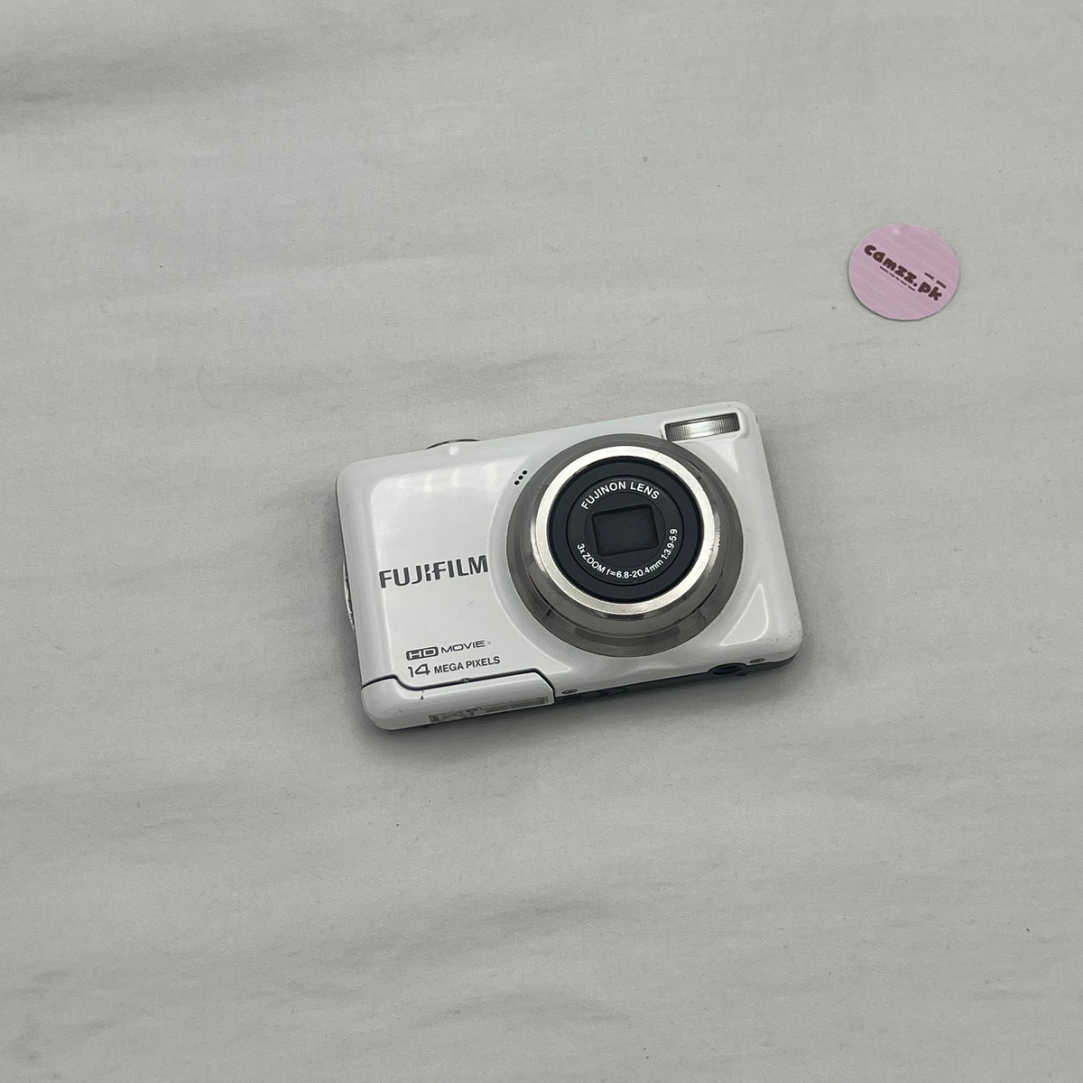 Fujifilm FinePix JV500 white digicam for sale in Pakistan - Camzz