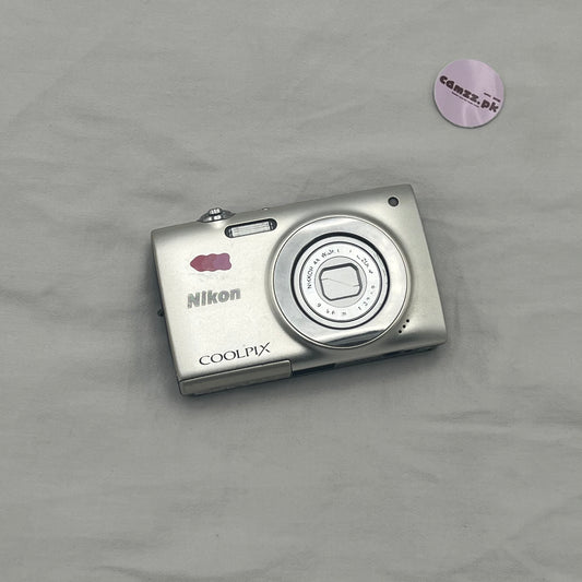 Nikon Coolpix S2500 slim compact digital camera with NIKKOR lens