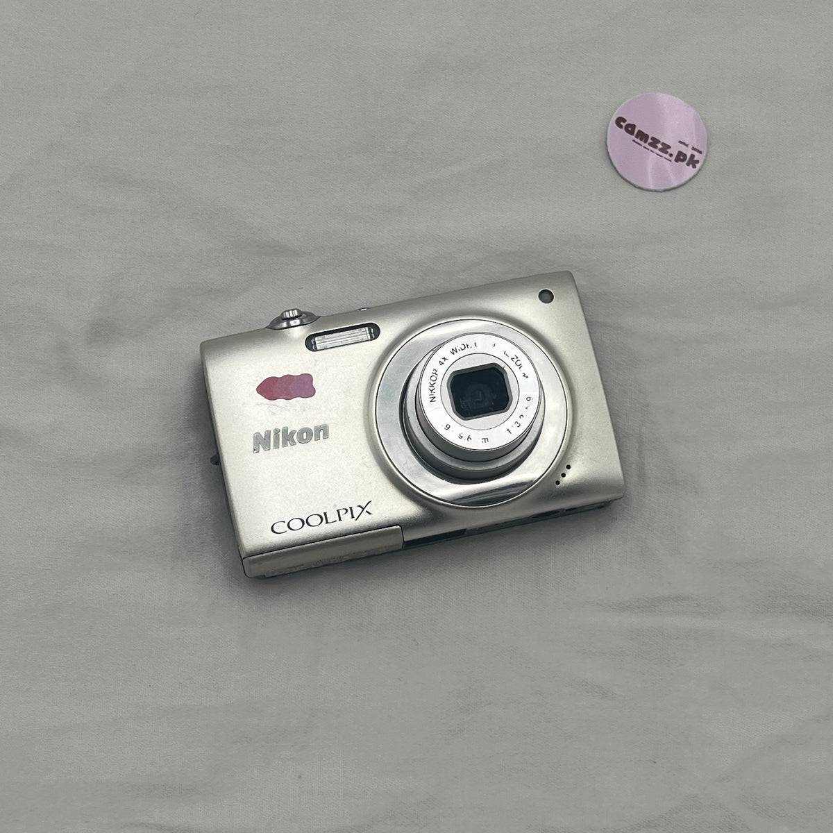 Nikon Coolpix S2500 silver digicam for sale in Pakistan - Camzz