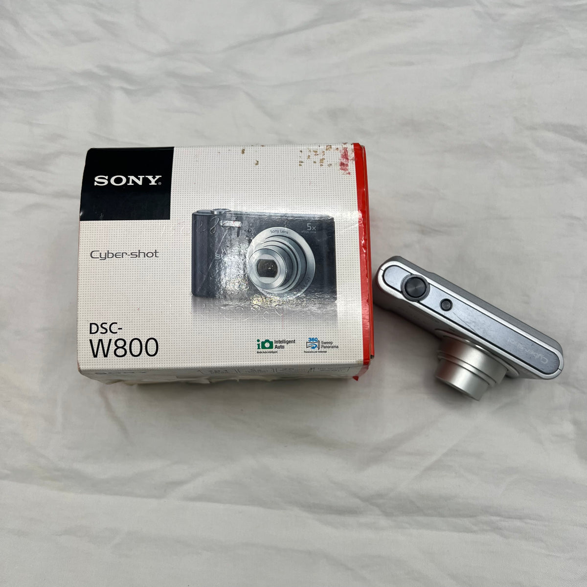 Sony Cyber-shot W800 digicam with original box - Camzz