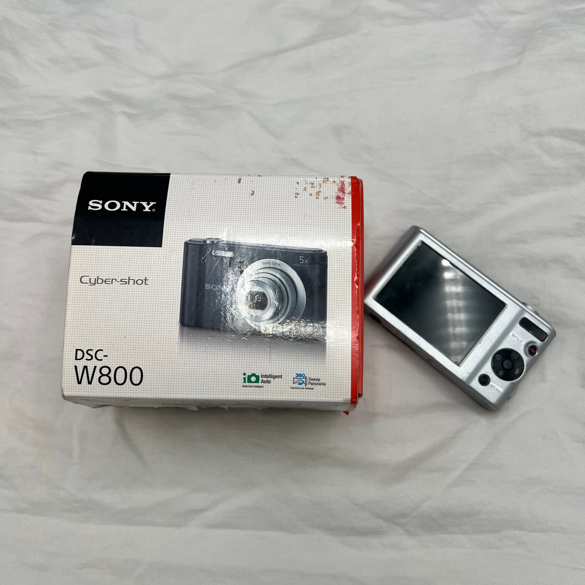 Sony Cyber-shot W800 20.1MP CCD camera with 5x zoom - Camzz Pakistan