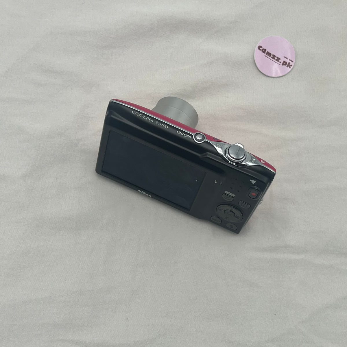 Nikon Coolpix S3100 pink point and shoot digicam